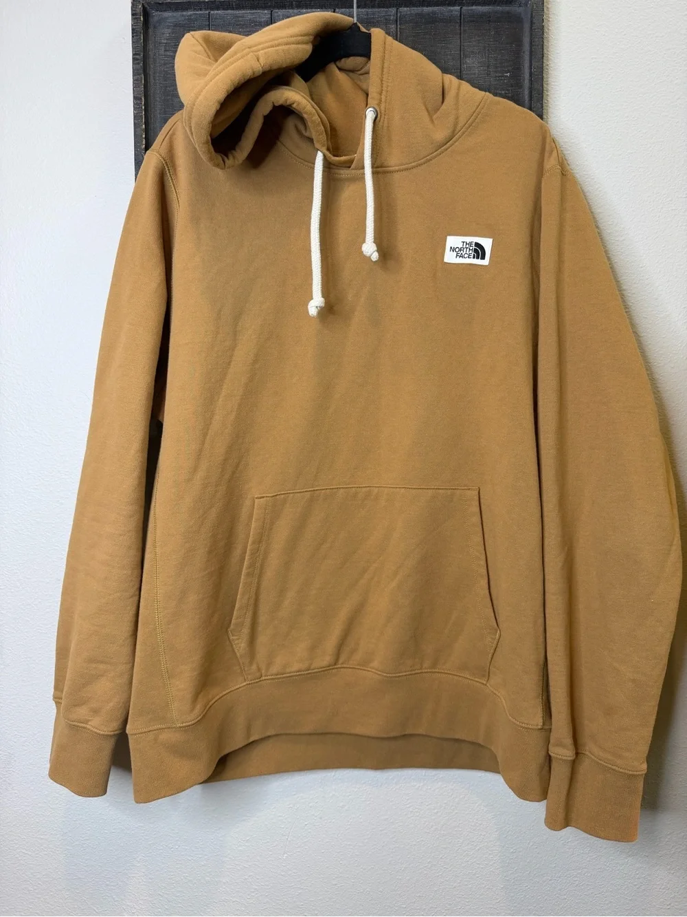 The North Face Men’s Brown Hooded Pullover Sweatshirt New Without Tags